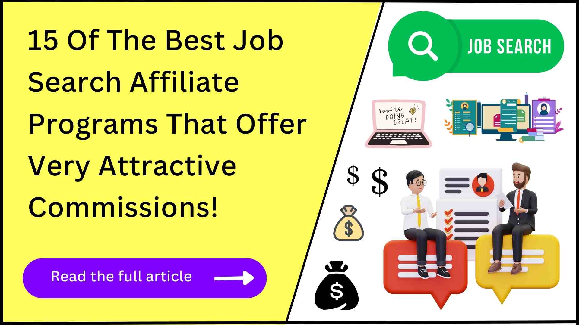 15 Best Job Search Affiliate Programs (Attractive Payouts)