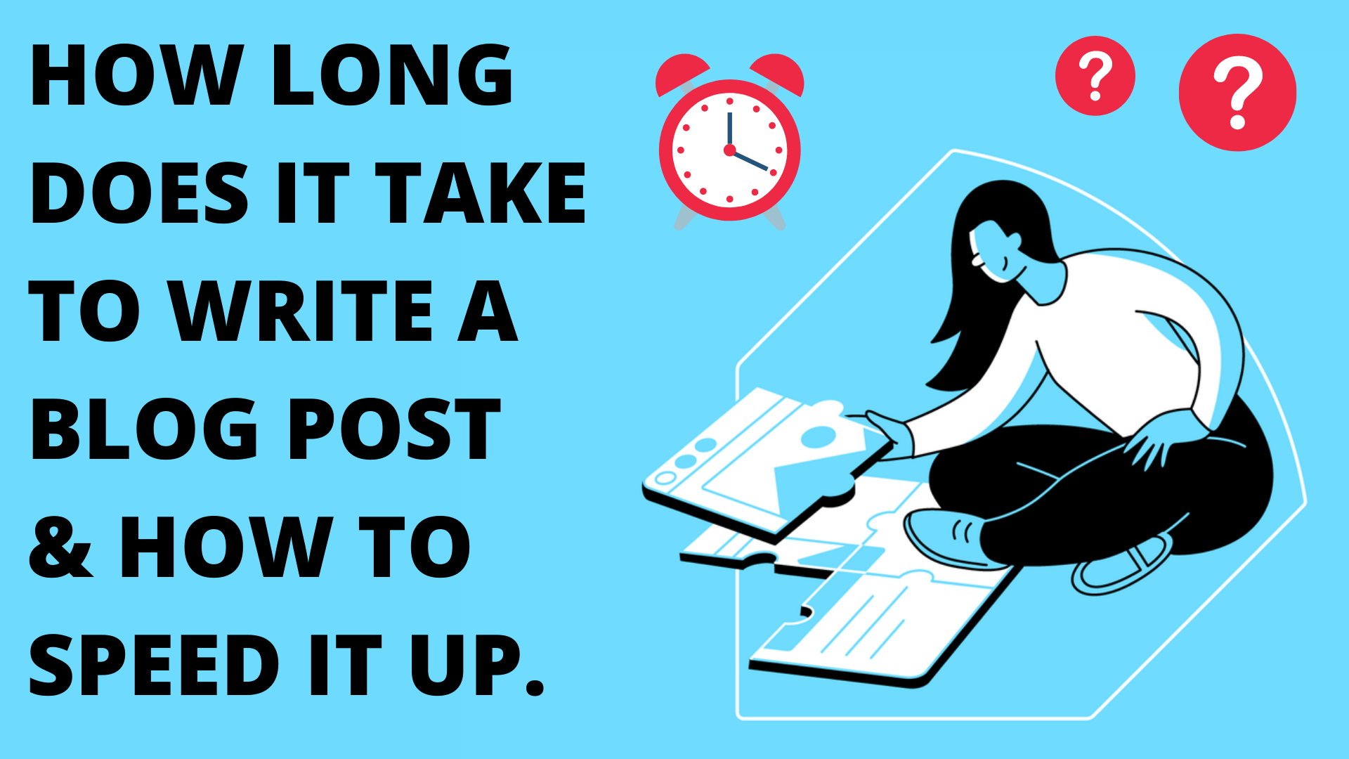 How long does it take to write a blog post?