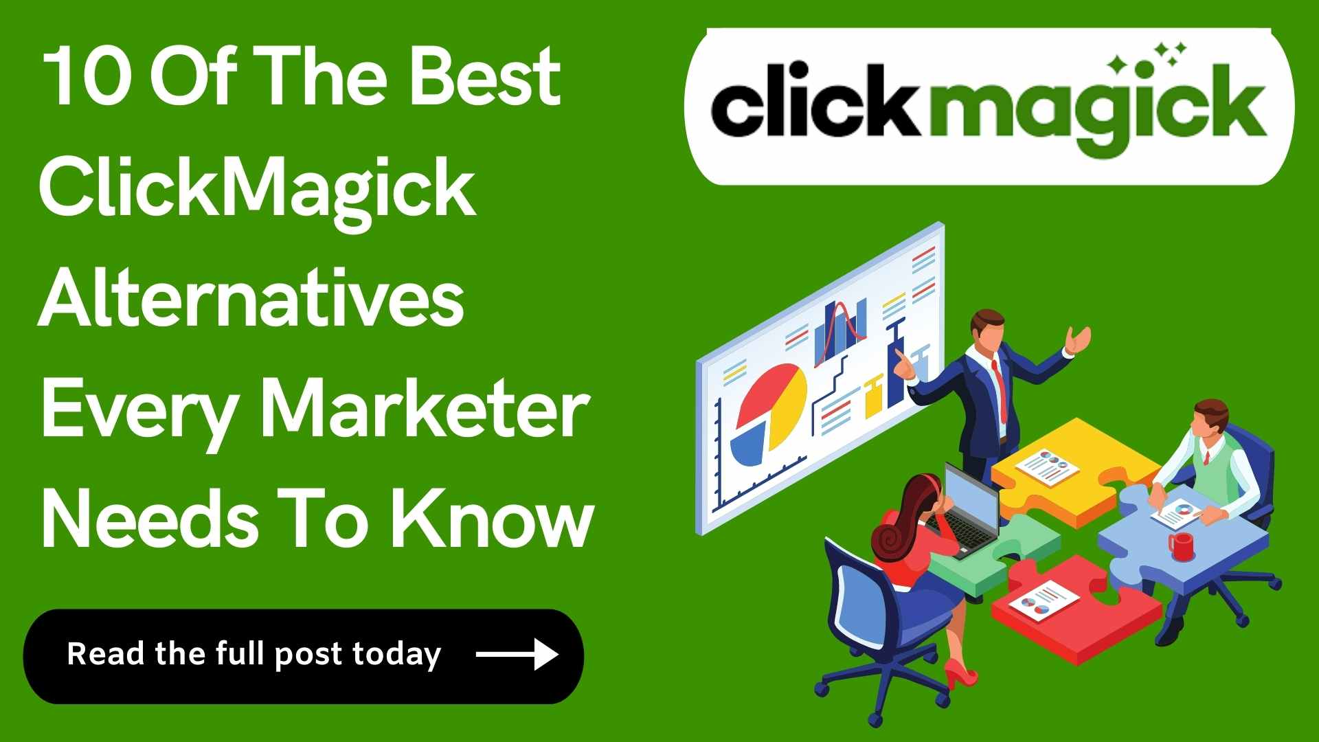 10 ClickMagick Alternatives For Better Tracking And Marketing (Free & Paid)
