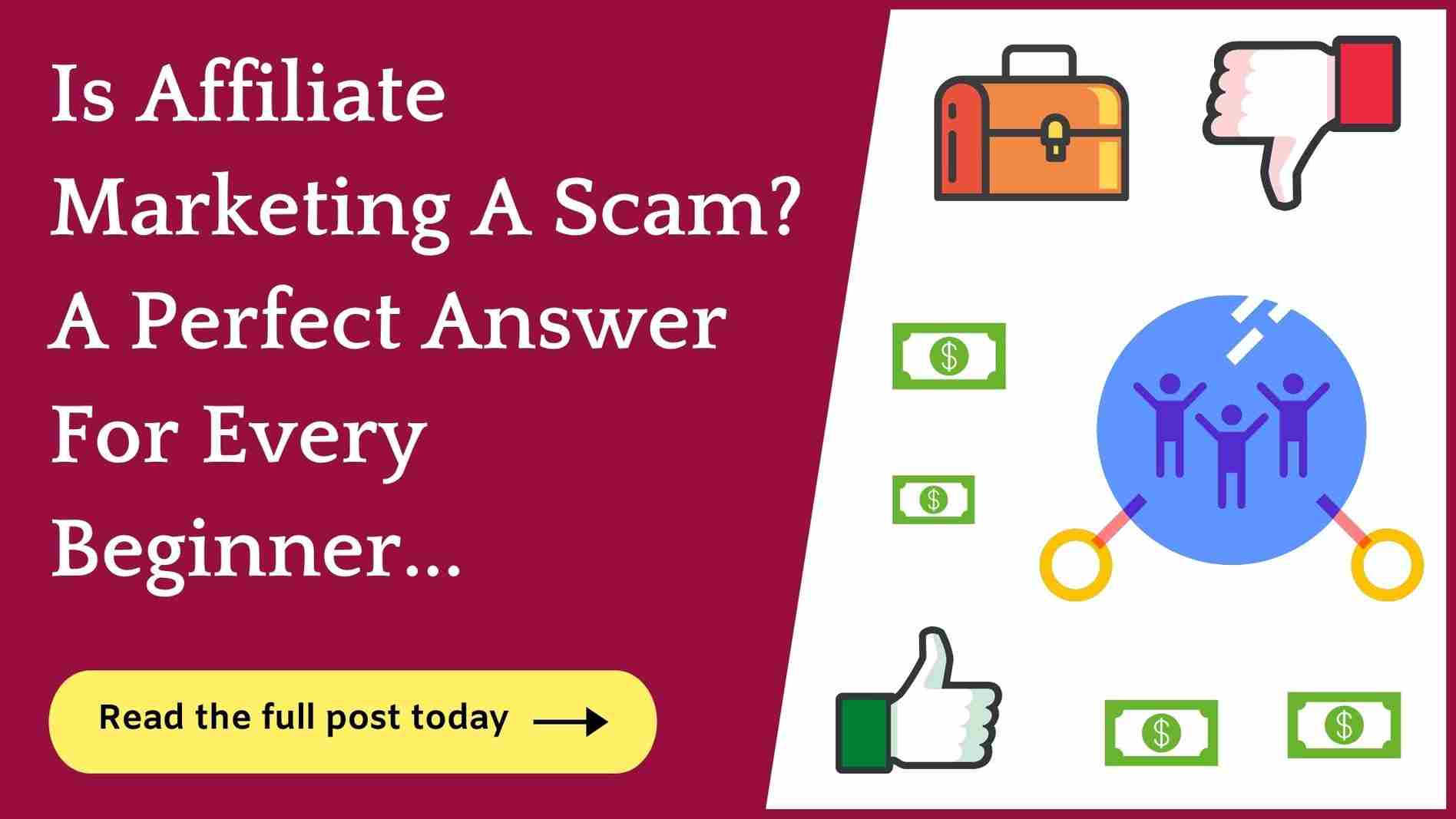 is affiliate marketing scam