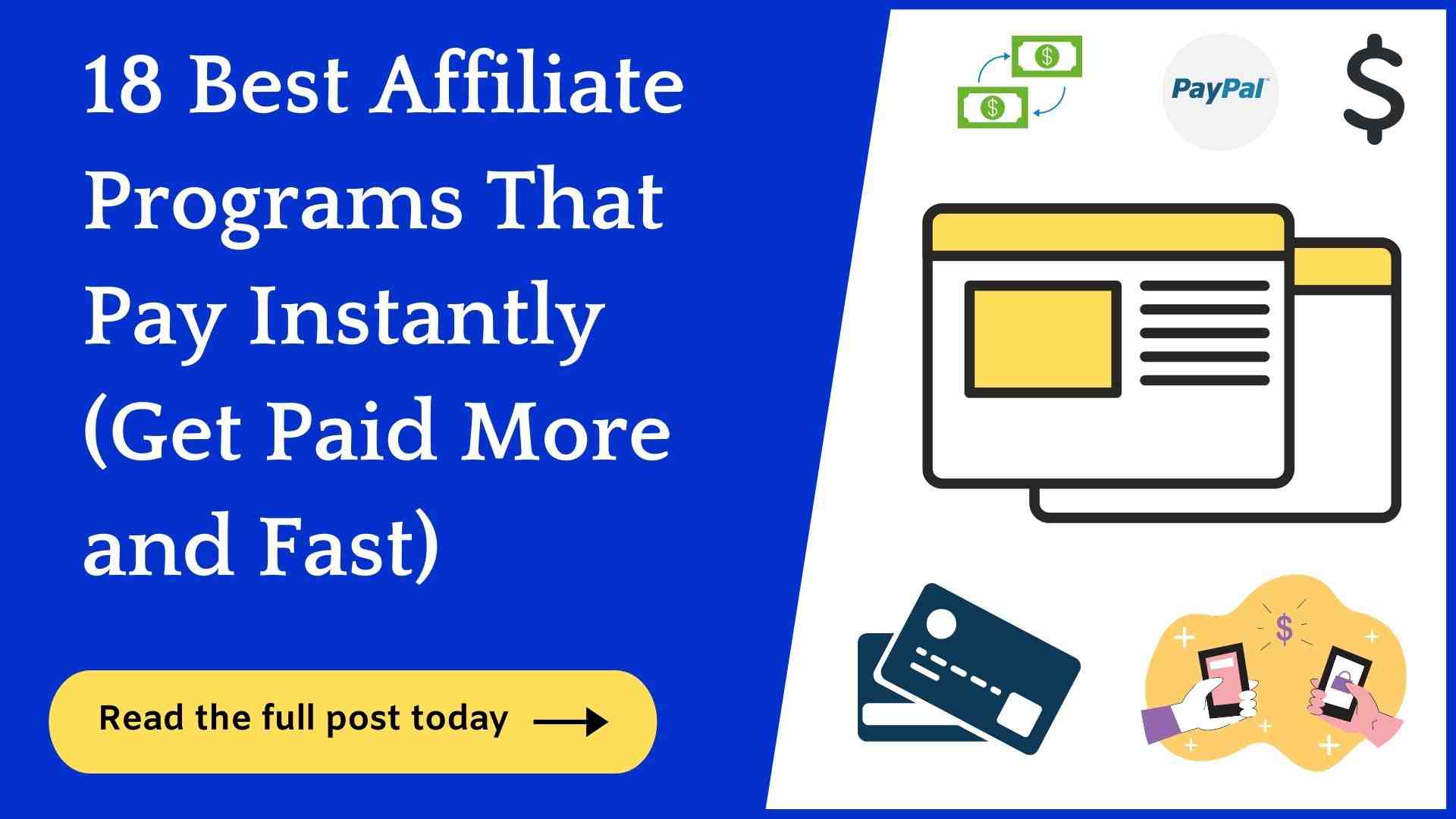 18 Affiliate Programs That Pay Instantly With PayPal (For 2025)