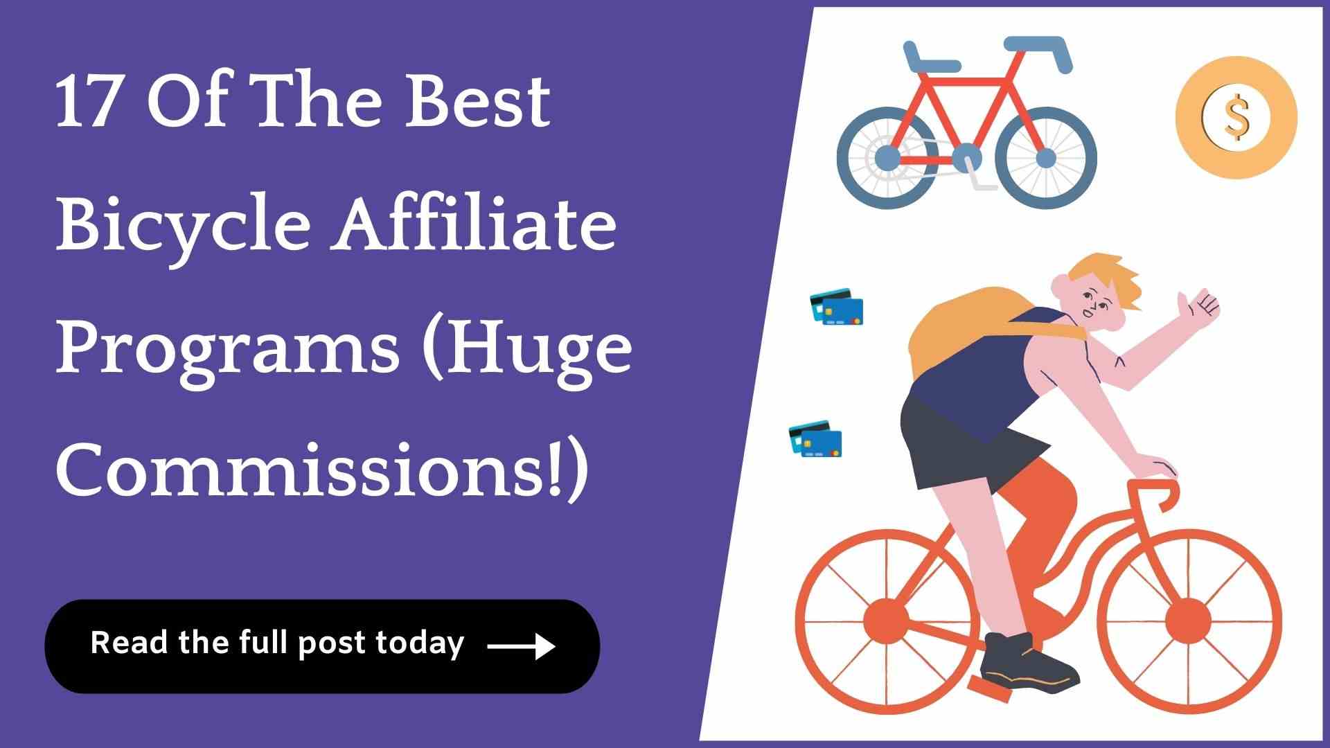 17 Best Bicycle/Cycling Affiliate Programs (Huge Payouts!)