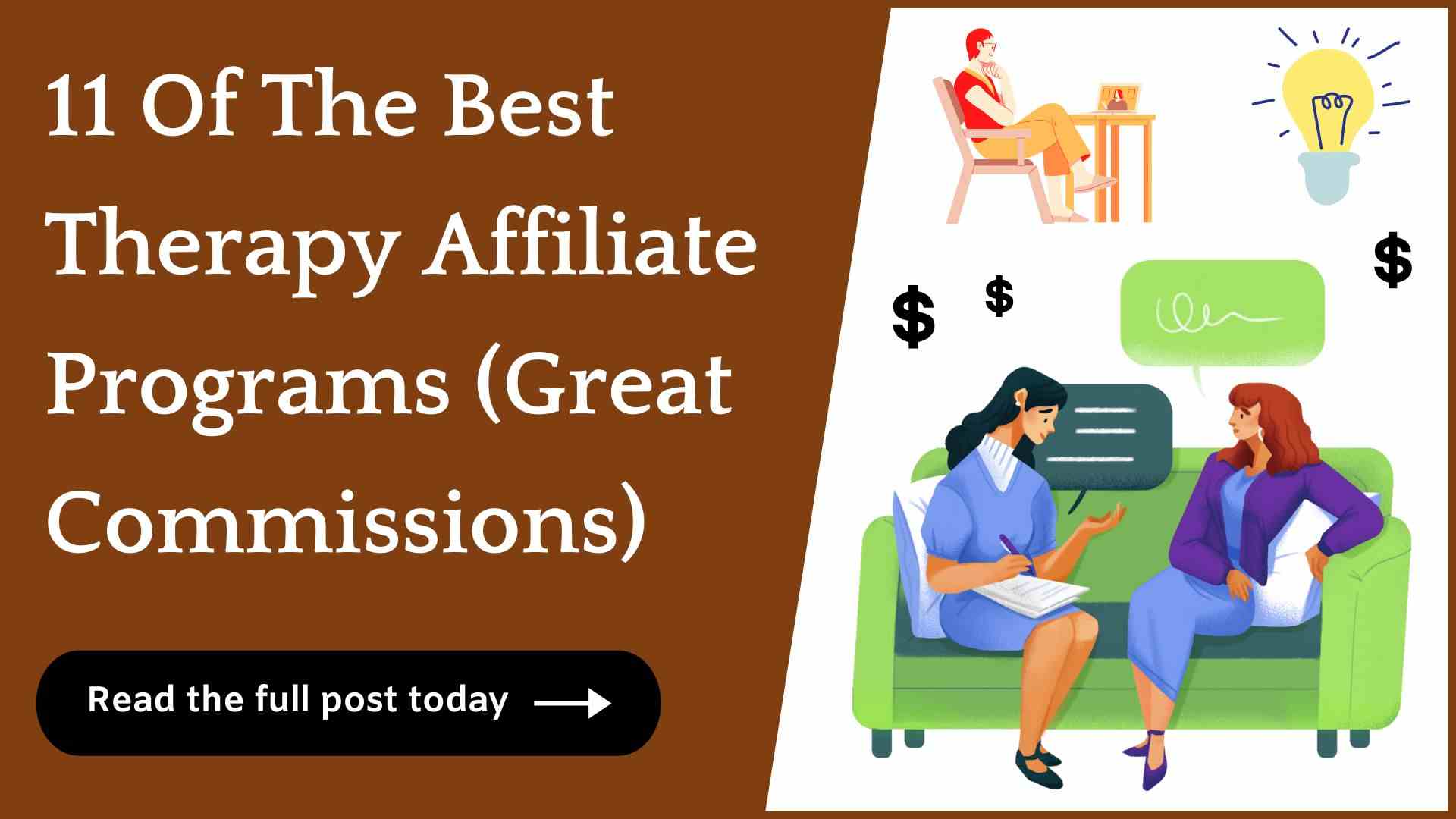 11 Best Therapy Affiliate Programs (Big Commissions!)