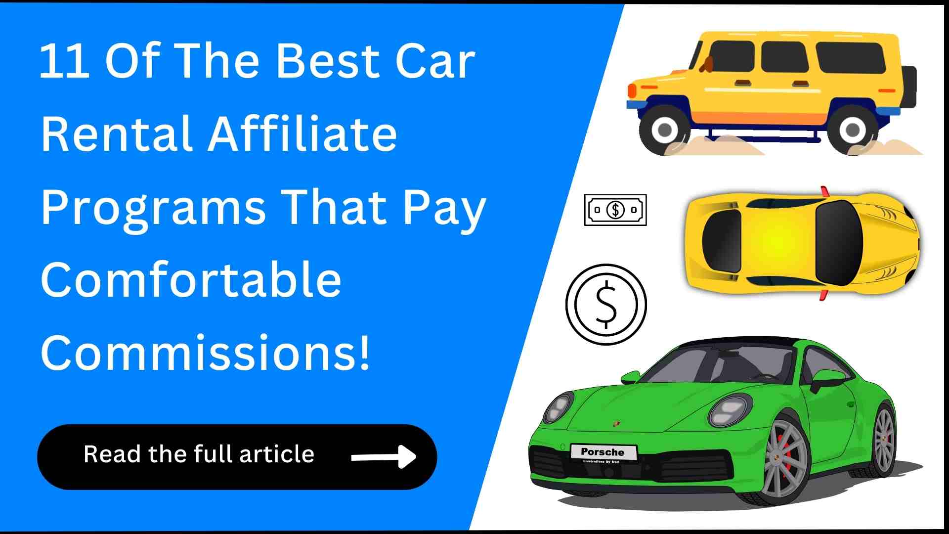11 Car Rental Affiliate Programs (Generous Payouts!)