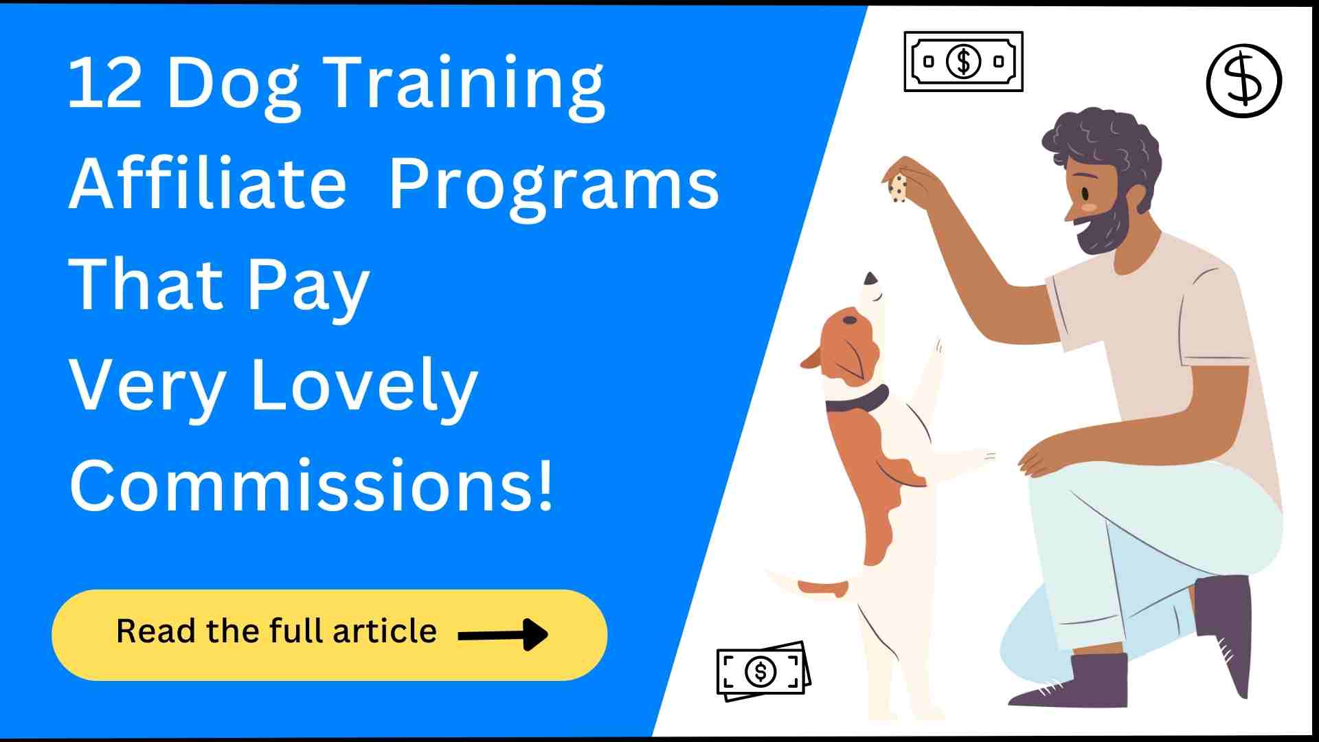 13 Dog Training Affiliate Programs (Big Payouts!)