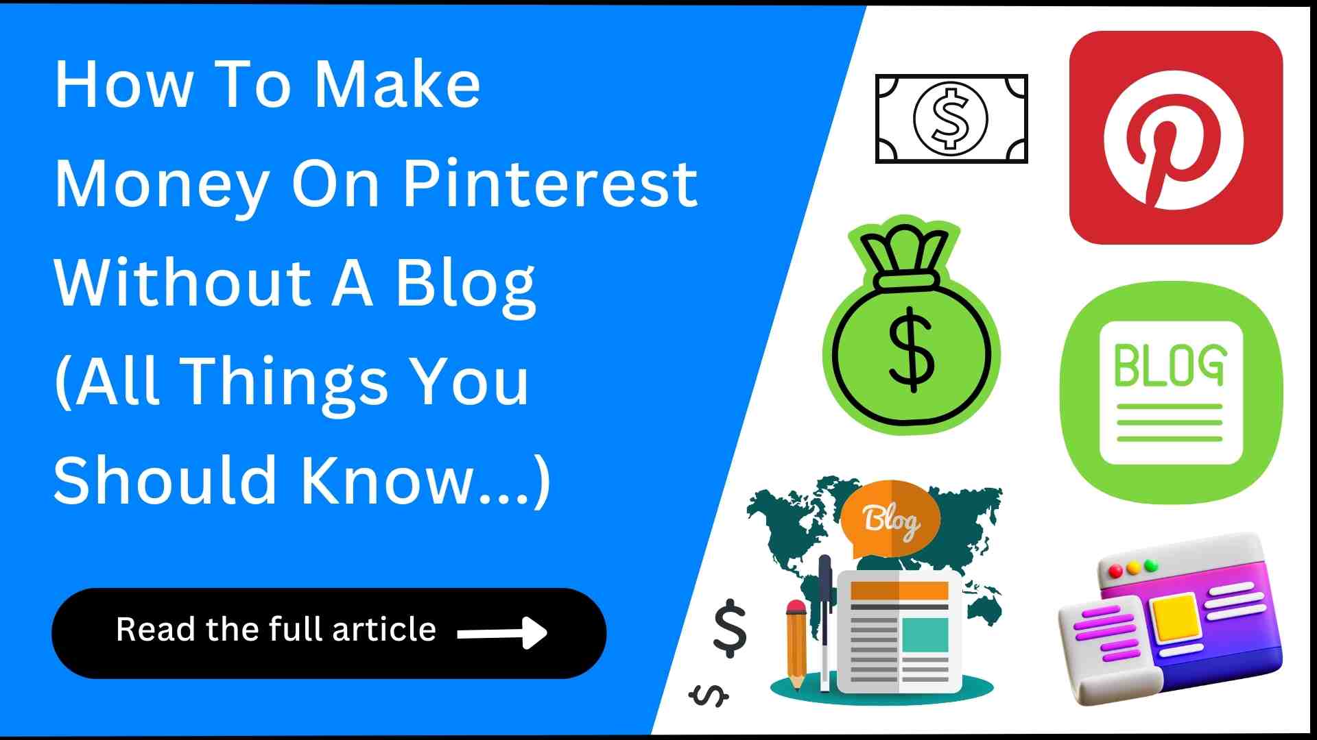 How To Make Money On Pinterest Without A Blog
