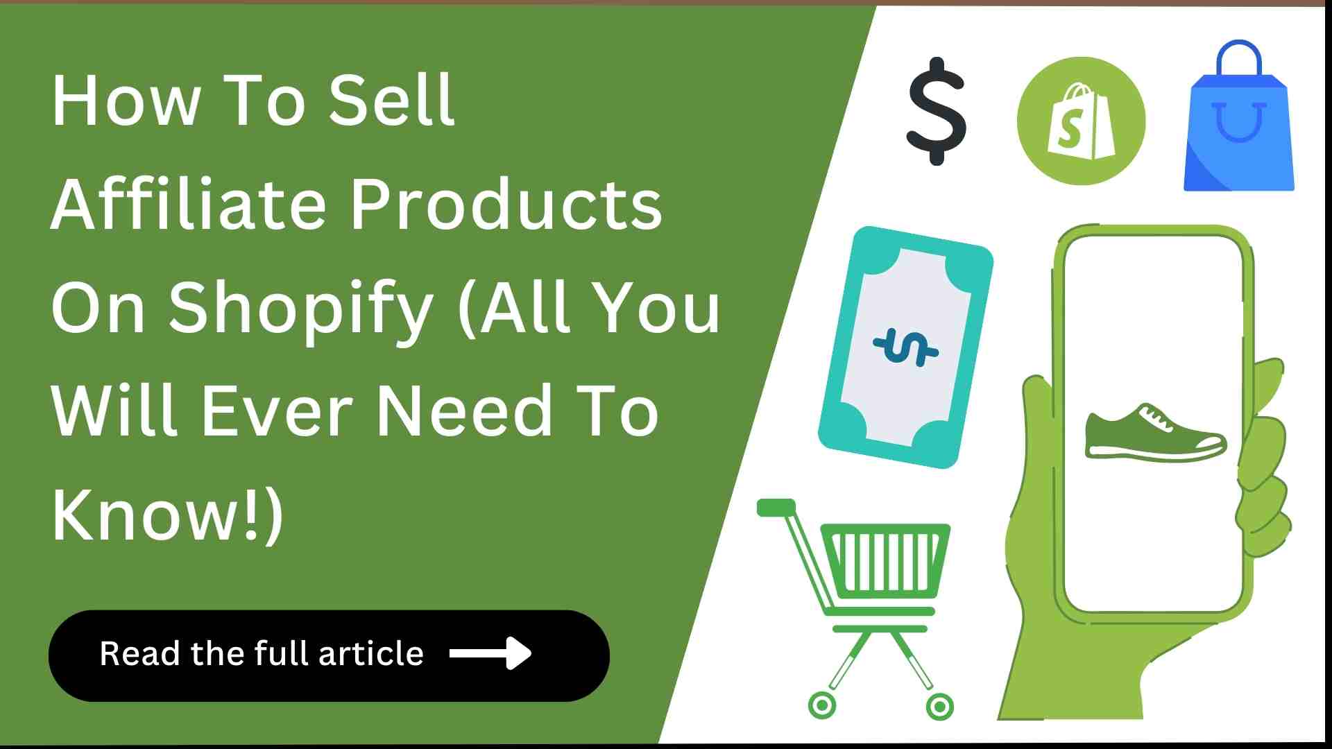 How To Sell Affiliate Products On Shopify (All Explained!)