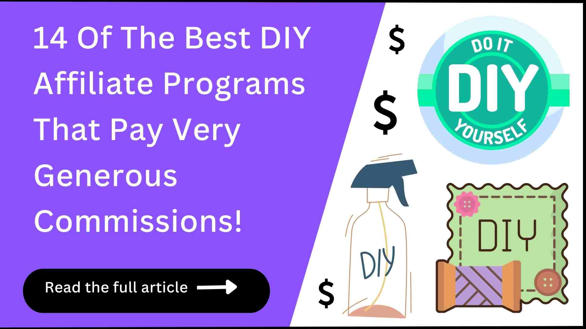 14 Best DIY Affiliate Programs (Interesting Payouts!)