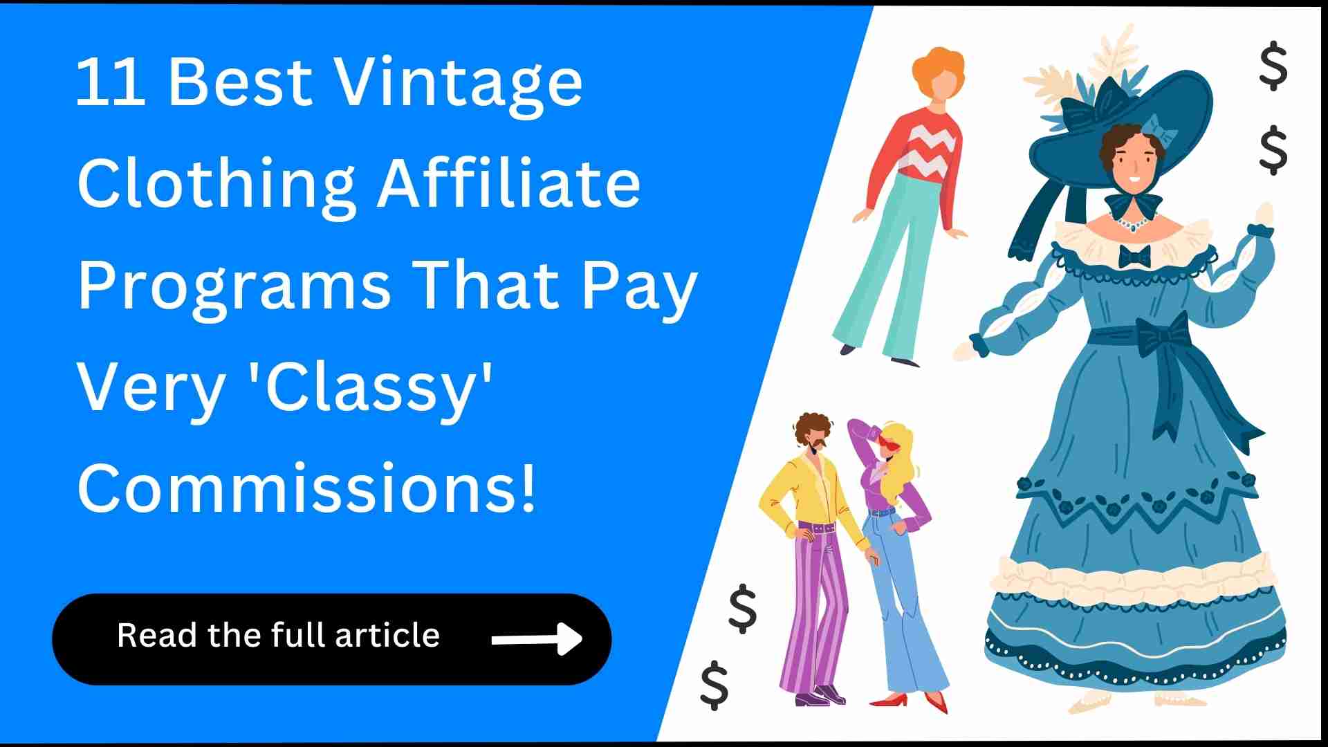 11 Vintage Clothing Affiliate Programs (Huge Payouts!)