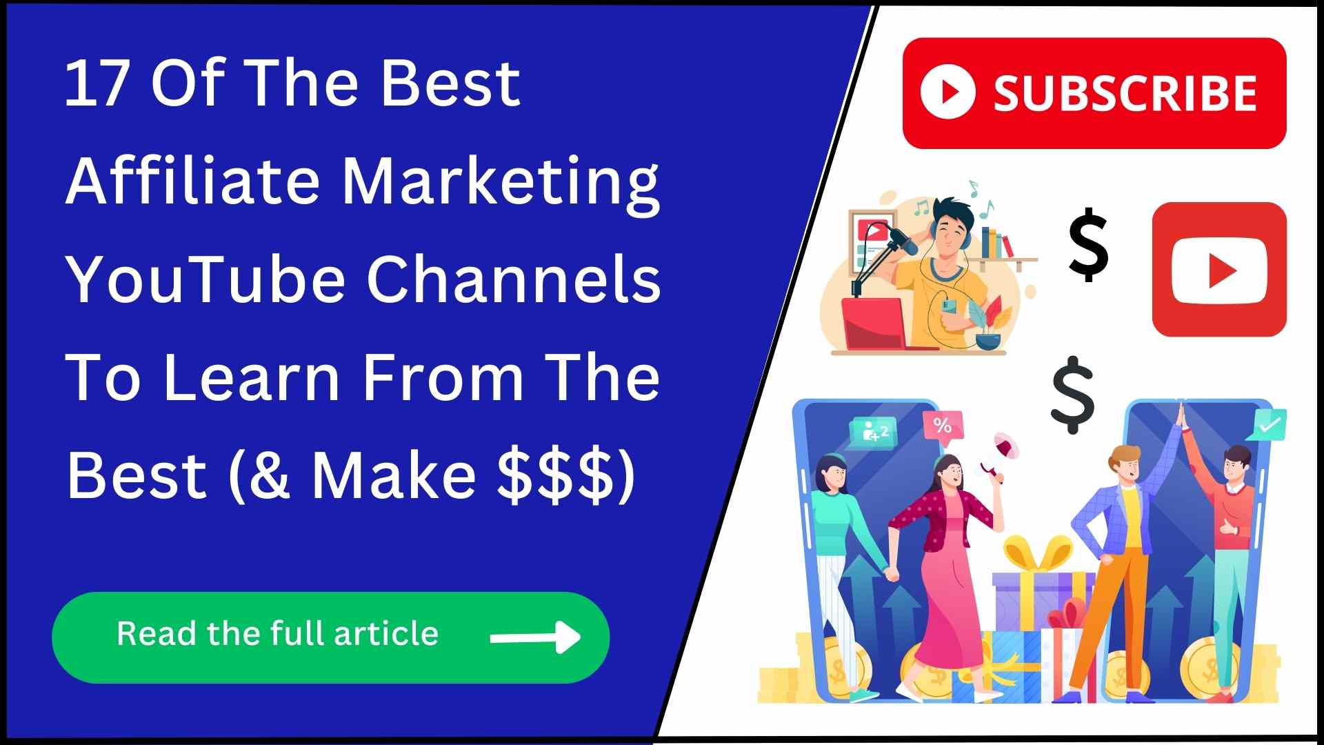 affiliate marketing youtube channels
