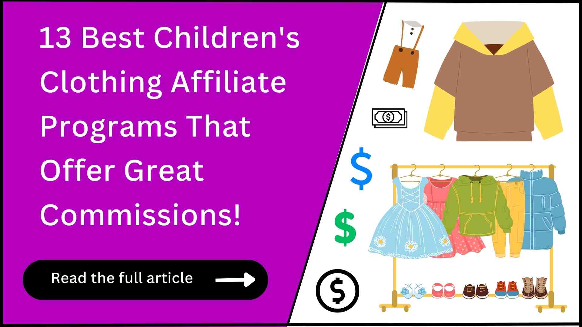 13 Children’s Clothing Affiliate Programs (Big Payouts!)