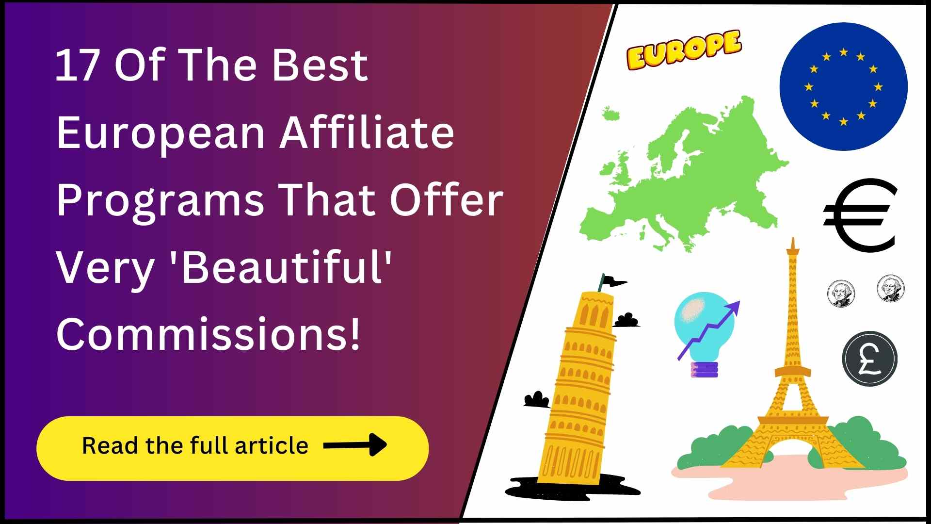 17 Best European Affiliate Programs (Crazy Payouts!)