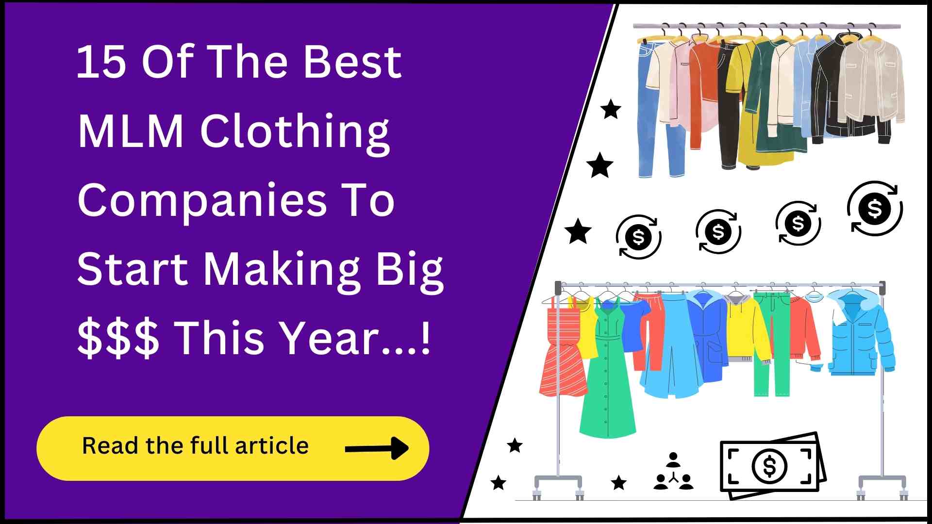 15 MLM Clothing Companies (To Start Making $$$)