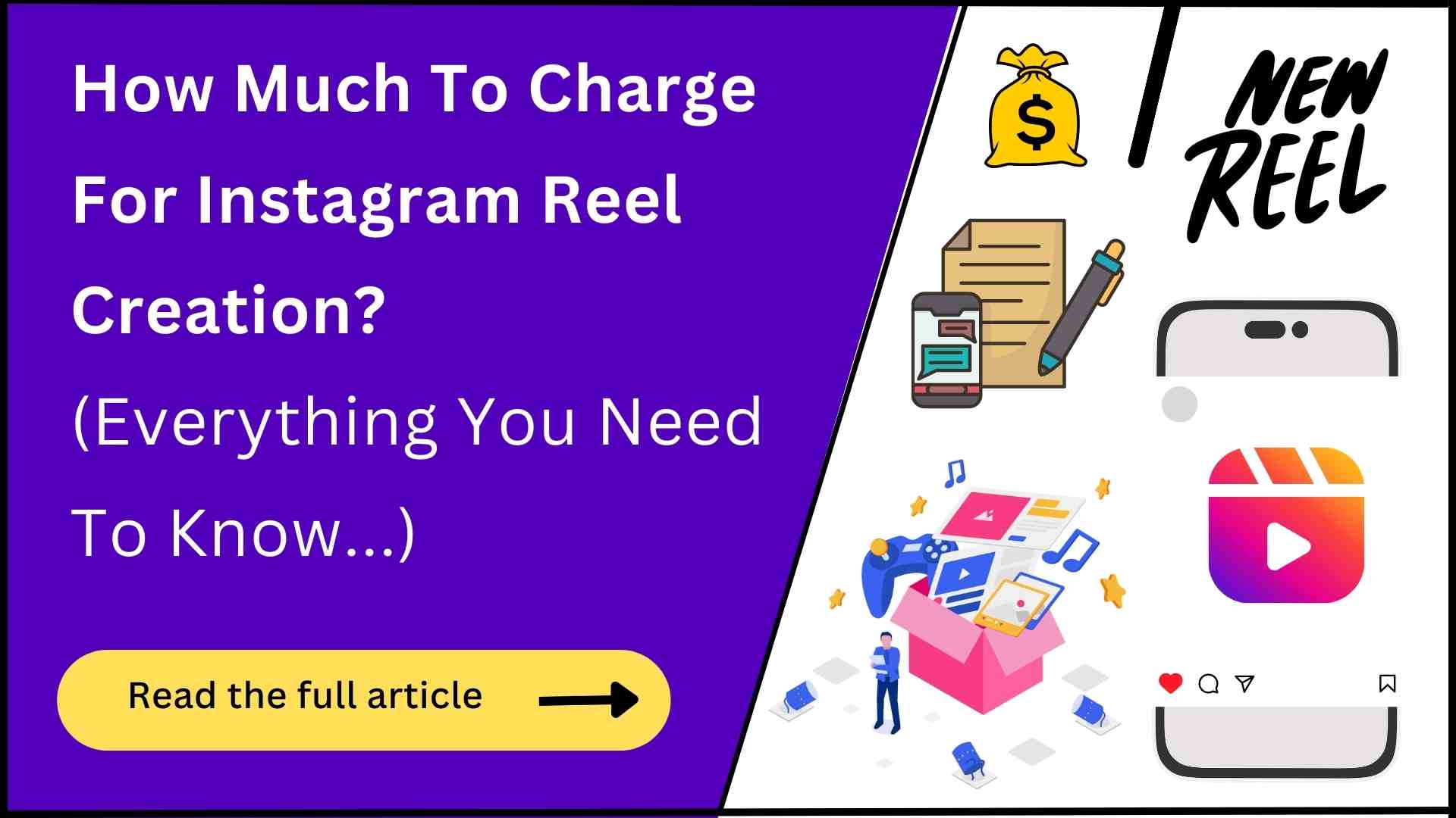 How Much To Charge For Instagram Reel Creation?