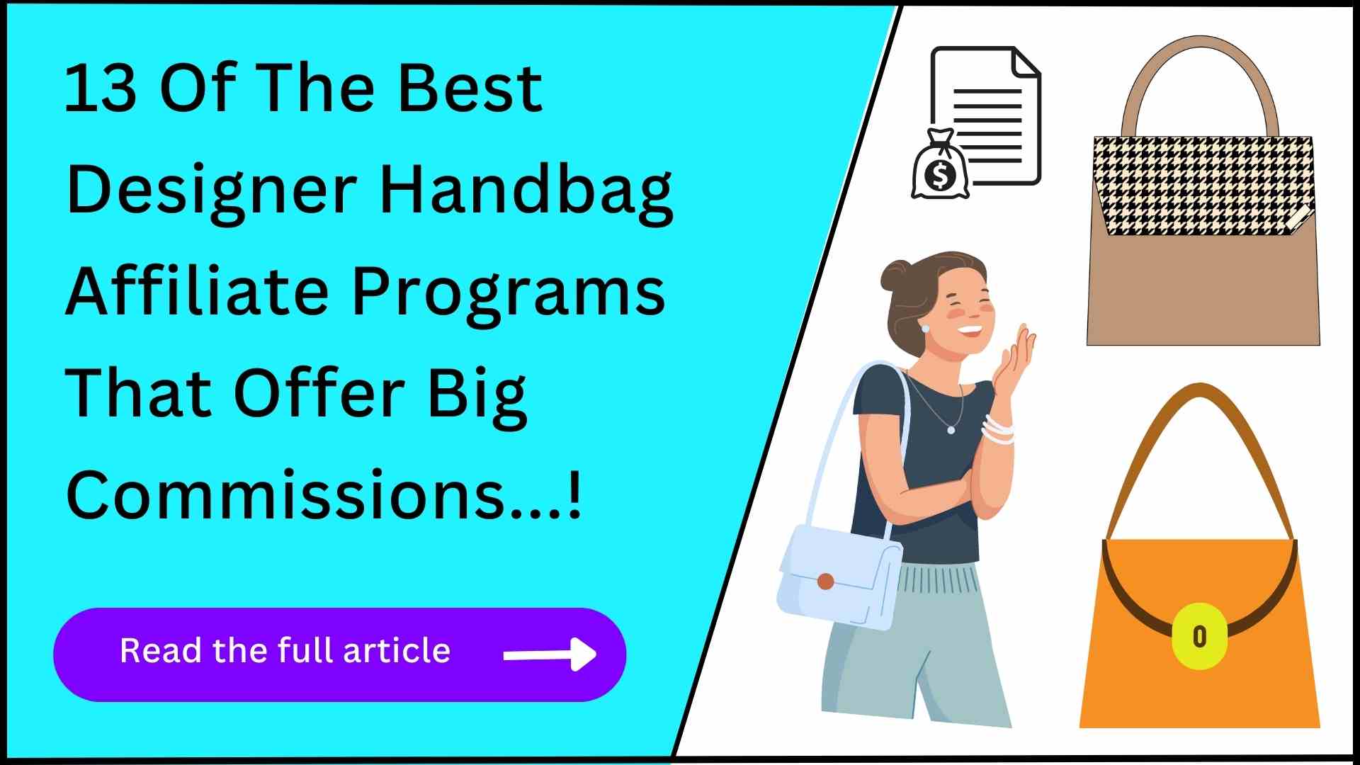 13 Designer Handbag Affiliate Programs (Big Payouts!)
