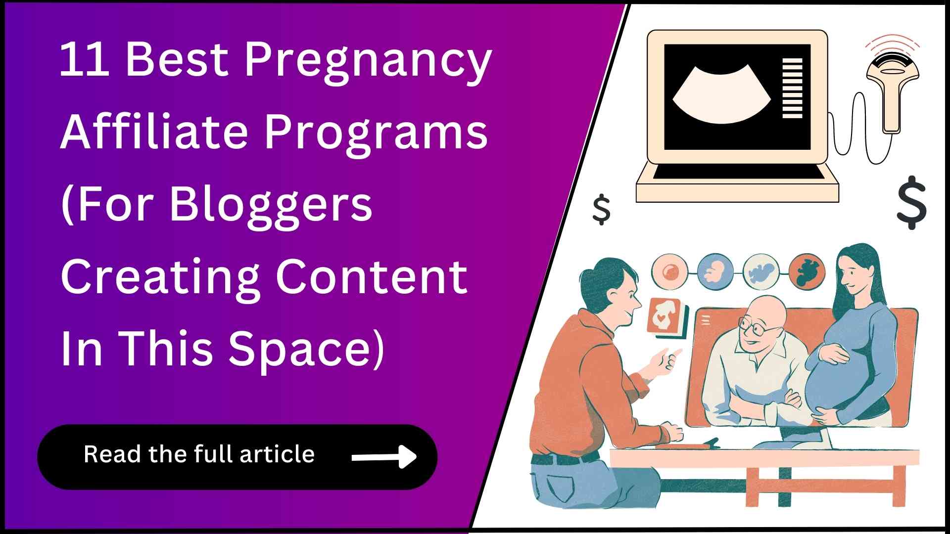 11 Pregnancy Affiliate Programs (Generous Payouts!)