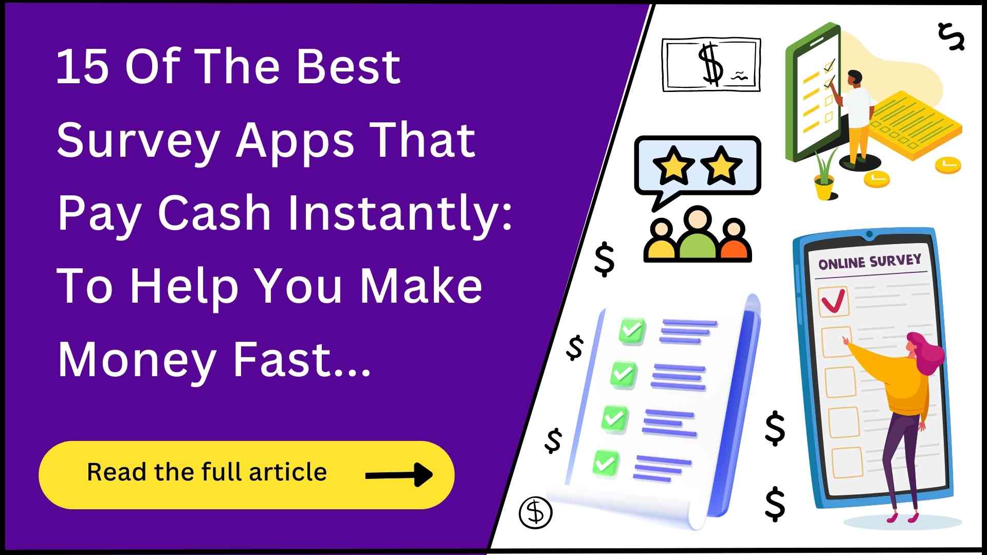 15 Surveys That Pay Cash Instantly (Hand-Picked!)
