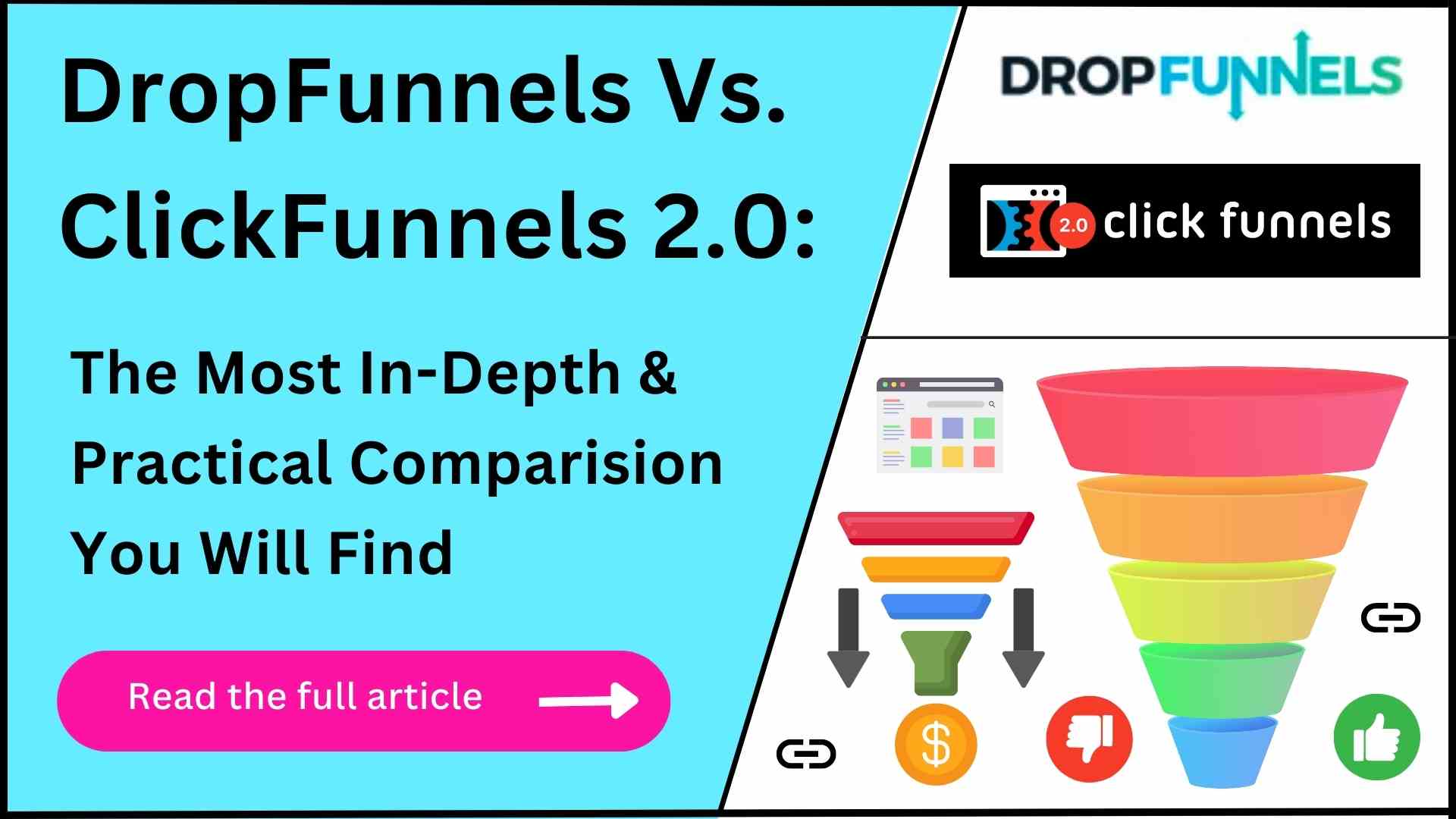 DropFunnels Vs. ClickFunnels 2.0 (Comprehensive Review)