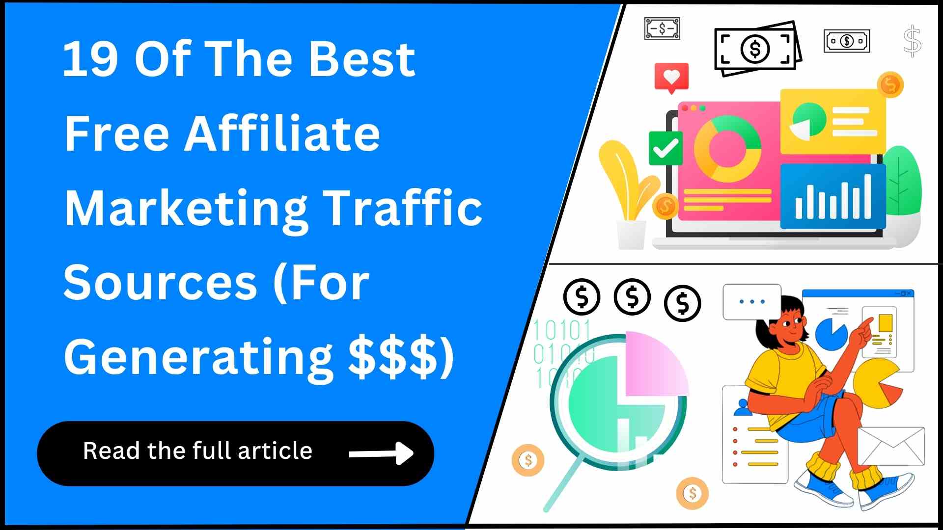19 Best Free Traffic Sources For Affiliate Marketing
